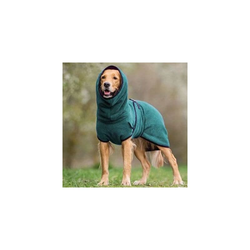 Soekavia - Mikrofaser-hundebademantel, Schnell Trocknendes Hundebadetuch – Xl Grün