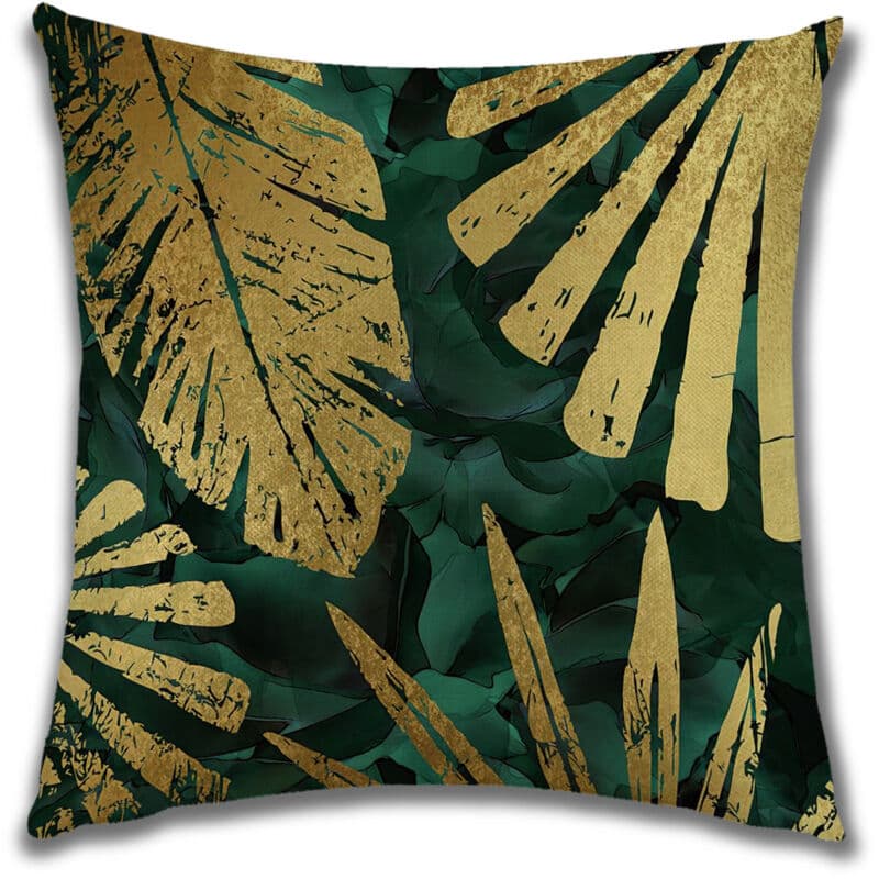 Stück Kissenbezug, Blumenpflanzenmuster, Dekorative Kissenbezüge Für Sofa, Dekokissen Aus Leinenimitat, Einfache Kissenbezüge, Kissenbezüge Fürs