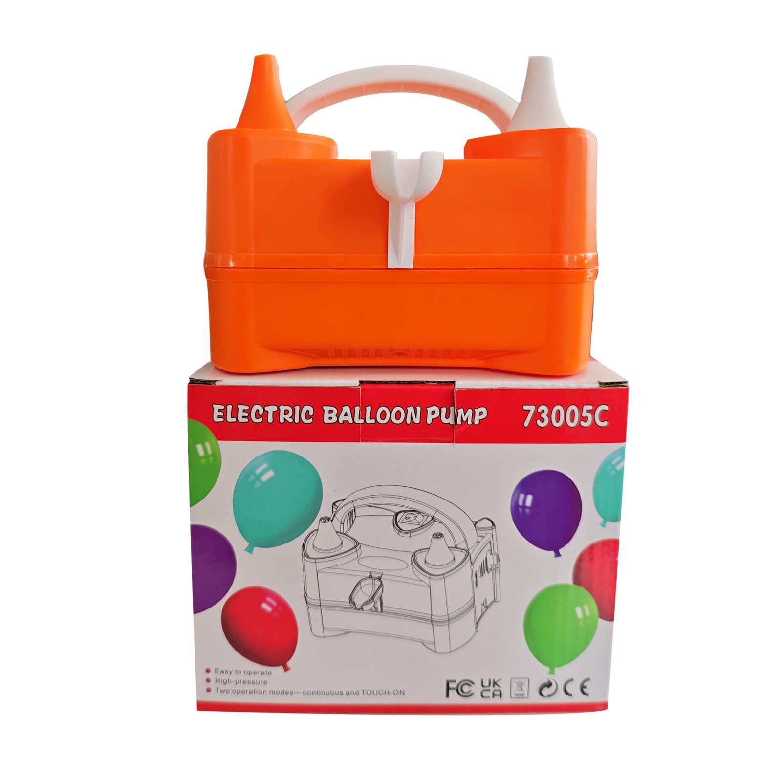 Elektrische Ballonpumpe, Tragbarer Doppeldüsen-inflator, Elektrischer Luftpumpen-ballon-inflator, Leicht Und Tragbar Für Hochzeitsballons,