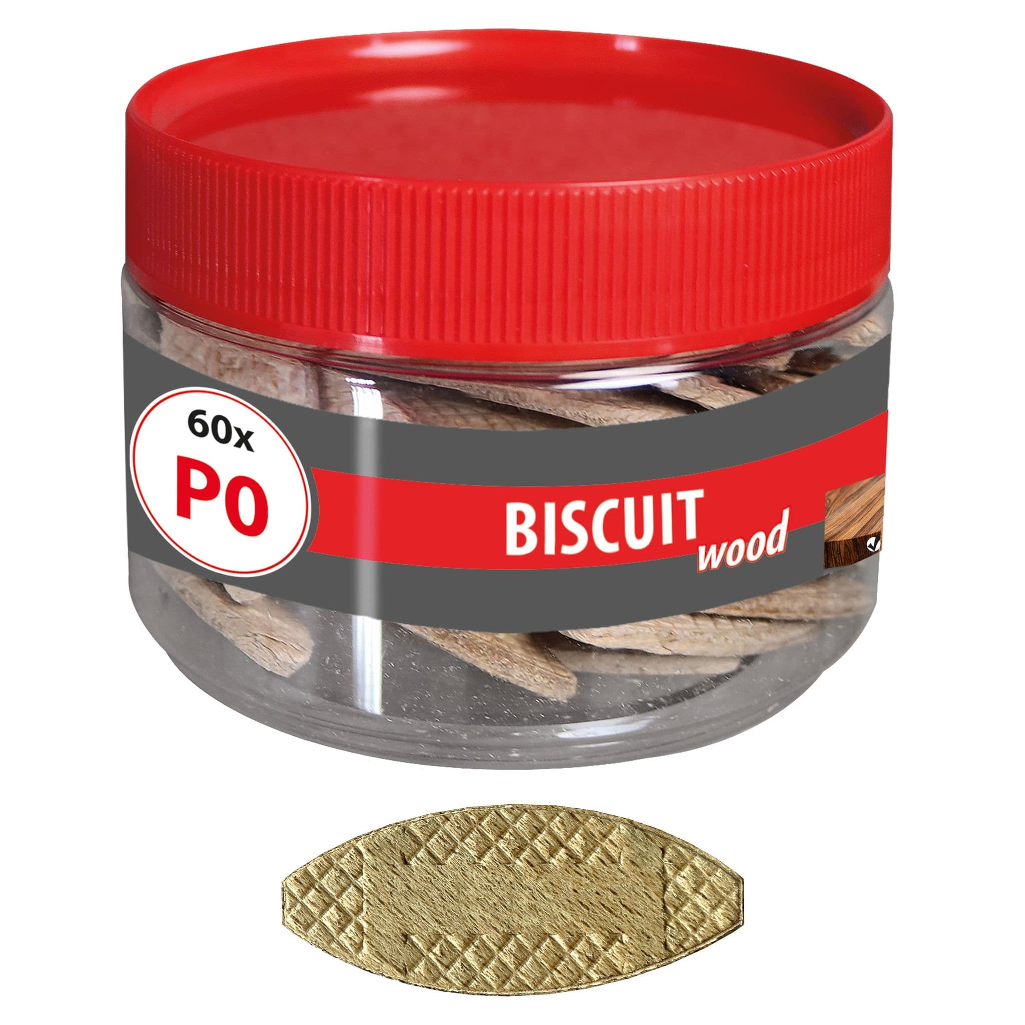 Holz Flachdübel Biscuit Wood P0 (60stk.)