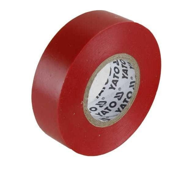 Yato - Elektro-isolierband 15mmx20mx0,13mm Rot Yt-81592