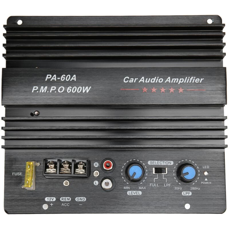 Auto-audio-leistungsverstärker, 12 V, 600 W, Hochleistungs-subwoofer