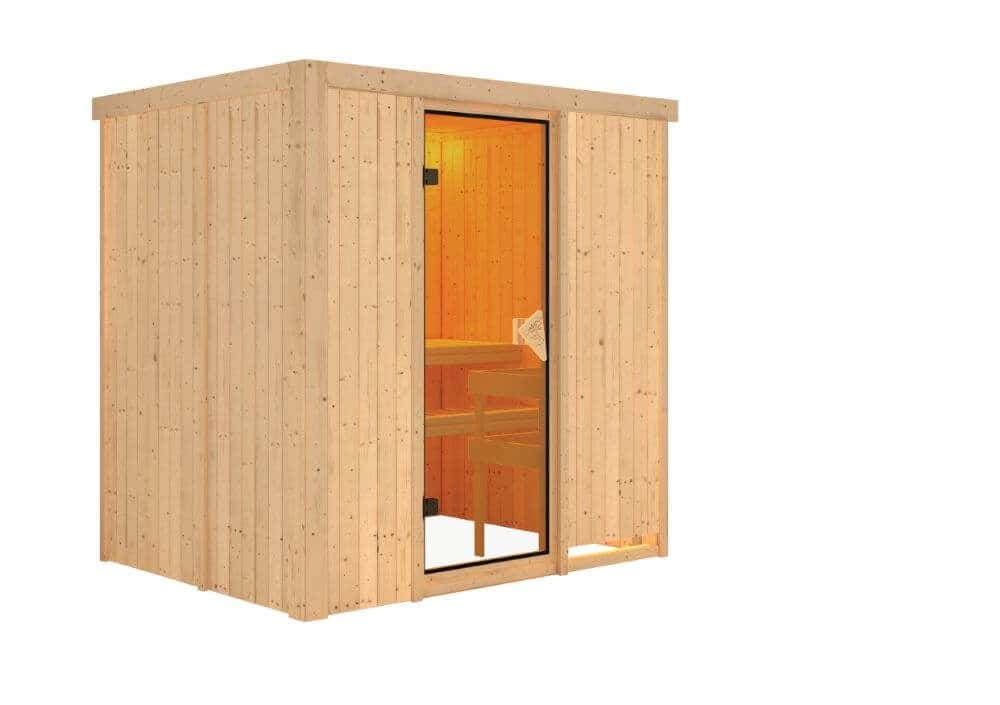 Mh Fanja Front 3,6kw Bio Ext.s Graphitfarbende Ganzglastür