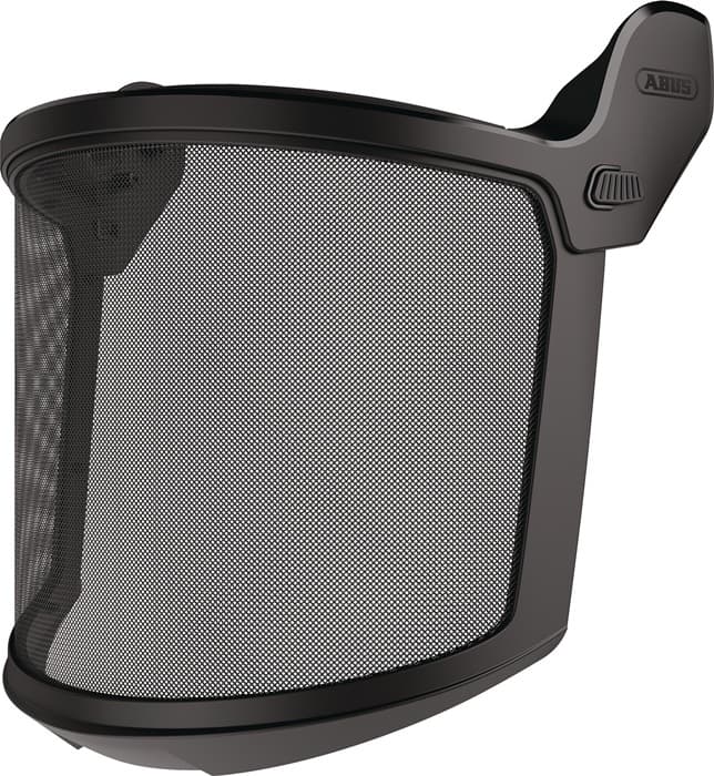 Abus Vollvisier Mesh Metall Schwarz, Mesh Ce Iso 16321-3:2021