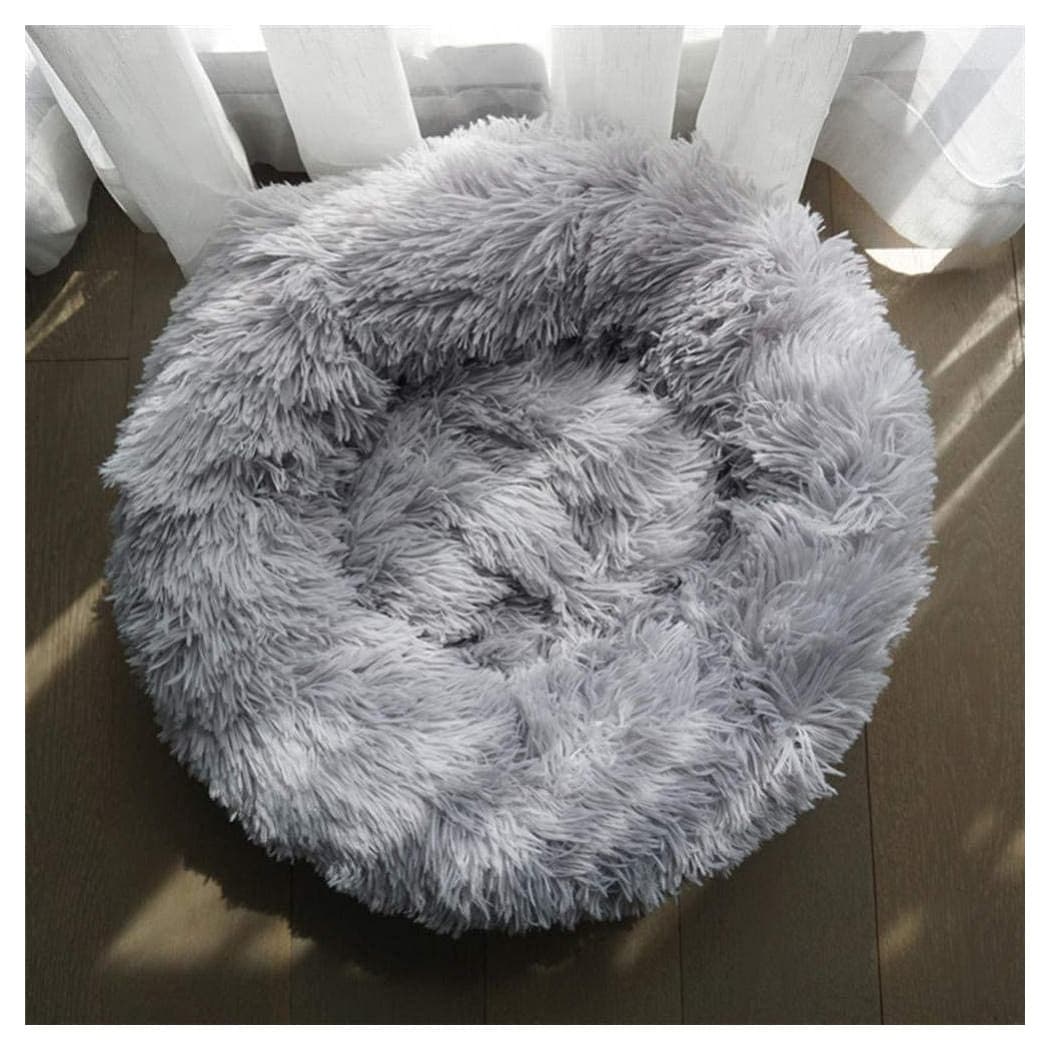 Trade Shop Traesio - Trade Shop - Samt-plüschbett, Waschbar, Superweich, Für Hunde, Katzen, Tiere, 50 Cm -