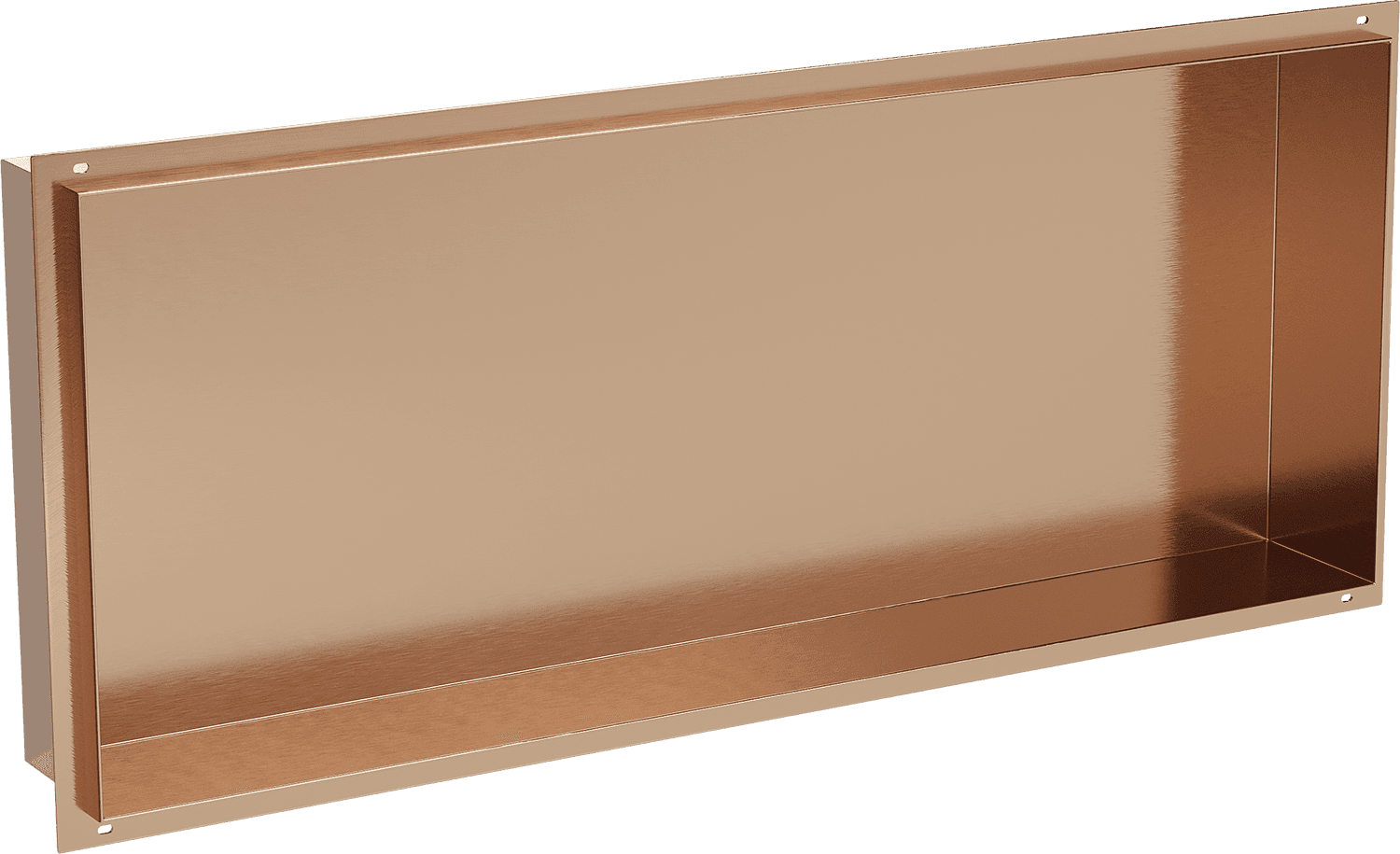 Mexen X-wall-nr Nischenregal Ohne Flansch 75 X 30 Cm, Gebürstetes Kupfer - 19c1753010