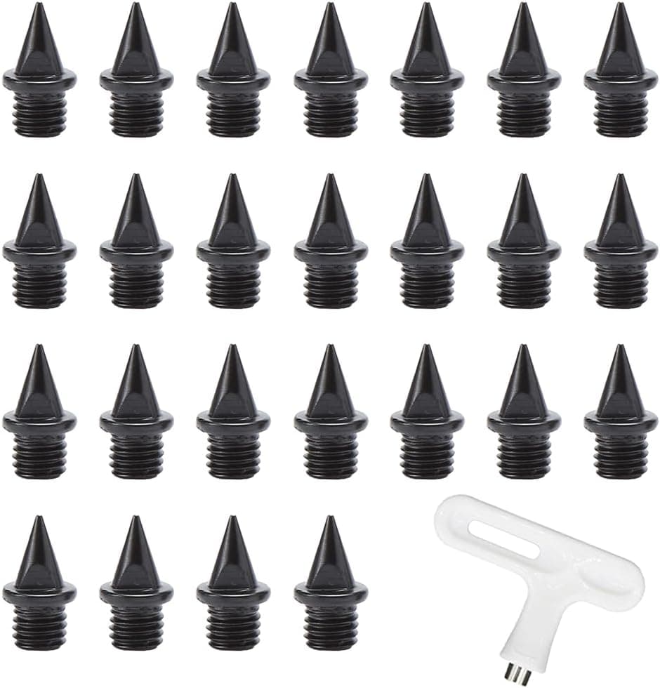 Spikes Für Sportler Für Leichtathletik, Ersatz-schuhspikes, Leichtathletik-spike, Ersatzspikes Für Leichtathletik, 25 Stück, Mit 1 Nagelschlüssel