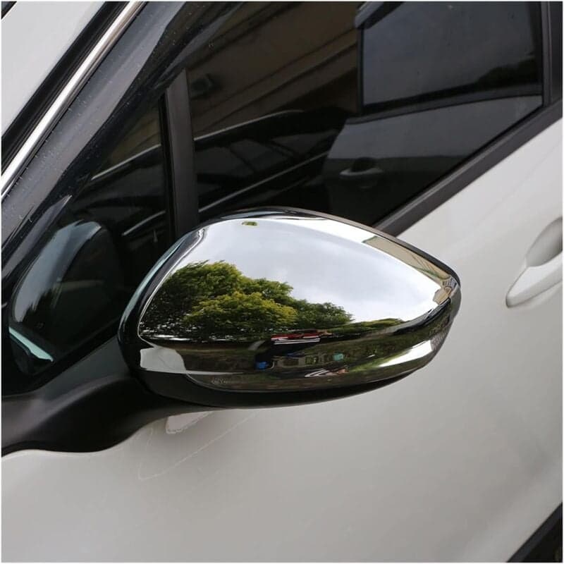 Seitenspiegelabdeckung Für Peugeot 2008 2014–2018, Zubehör, Abs, Chrom, Rückspiegelschutz, 2 Stück/set, Auto-rückspiegelabdeckung, Pailletten,