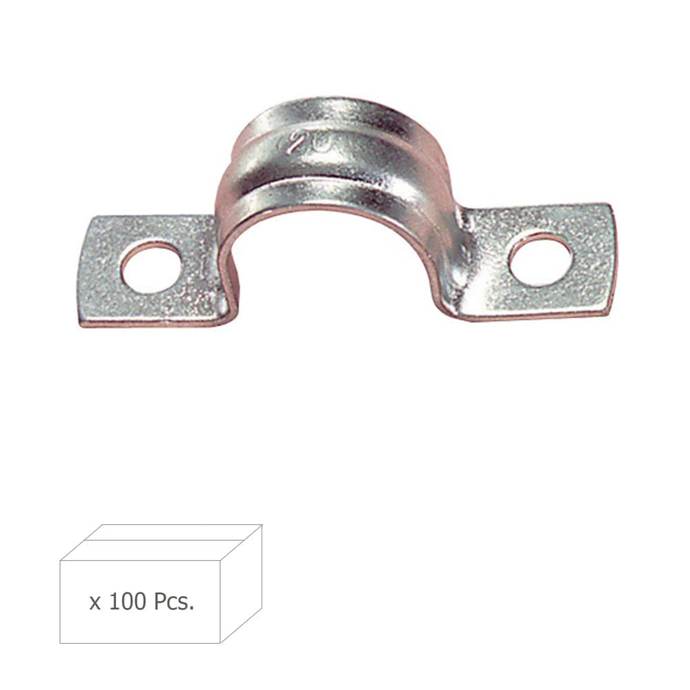 2-laschige Metallschelle 24 Mm. Wolfpack