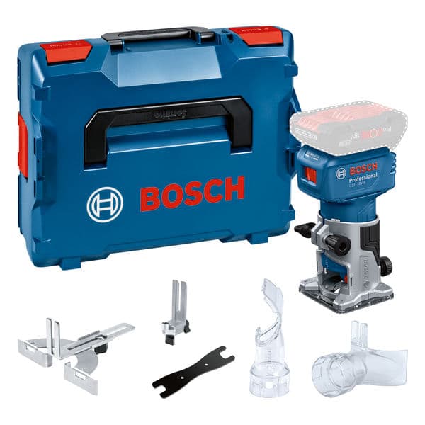 Bosch Professional - Bosch Kantenfräse / Laminatfräse Glf 18v-8 Ohne Akku Und Ladegerät In L-boxx 136