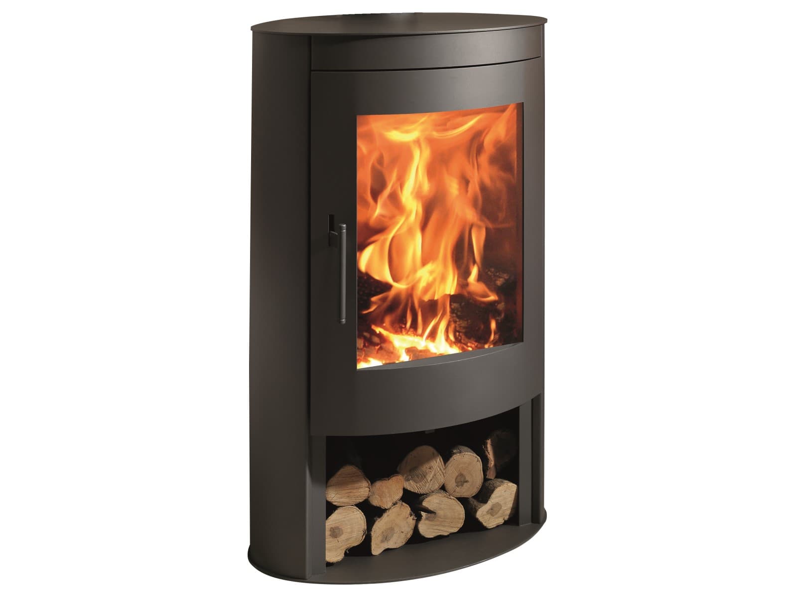 Kaminofen Oval, 8,7kw Ecodesign, Energie Label A+