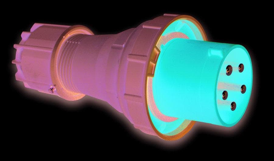 Pce Tragbare Elektrische Steckdose Rot 125a 400v Ip67