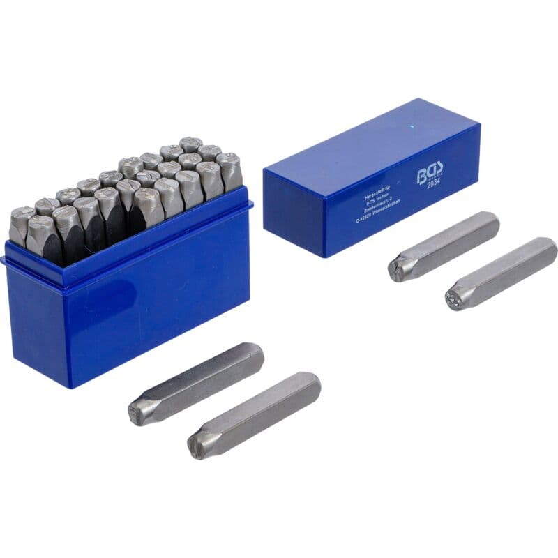 36-teiliges Set Metallstempel Mit Zahlen Und Buchstaben