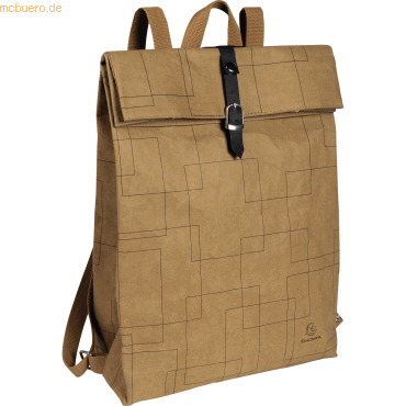 Exacompta Notebookrucksack Eterneco 17640E 32x43x13cm Papier braun