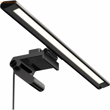 Unilux Notebookleuchte Visiolight 400153723 LED schwarz