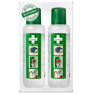 Cederroth Augendusche - 2x 500 ml Flasche.
