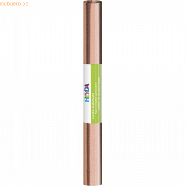 20 x Heyda Alu- Metallfolie 50x78cm kupfer/kupfer