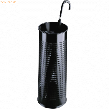 Durable Schirmständer rund 28,5 Metall 28,5 l mit perforiertem Dekostr