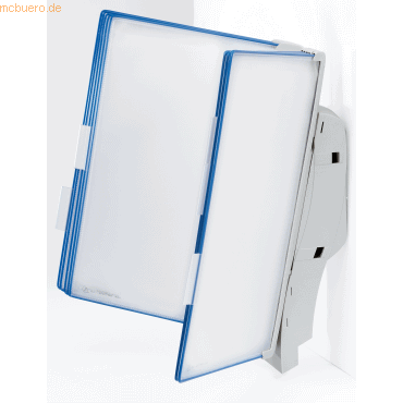 Tarifold Wandsichttafelsystem Design A4 mit 10 Sichttafeln blau