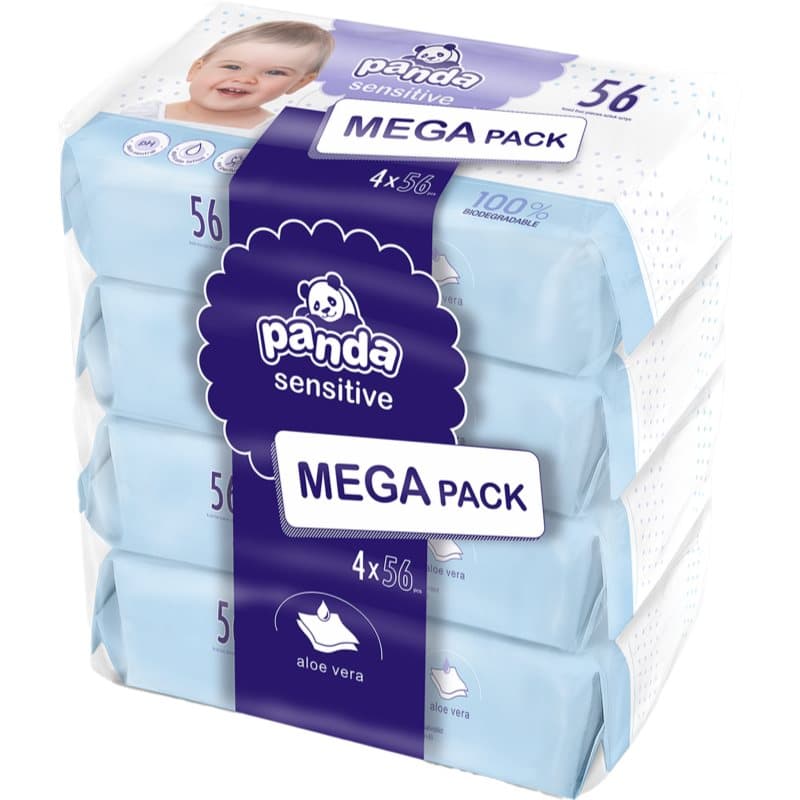 BELLA Baby Happy Panda Feuchttücher für Kinder 4x56 St.
