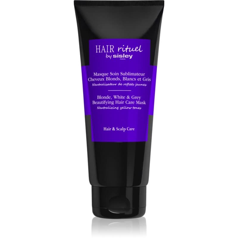 Hair Rituel by Sisley Blonde, White & Grey Beautifying Hair Care Mask Maske für die Haare neutralisiert die Messinguntertöne 200 ml