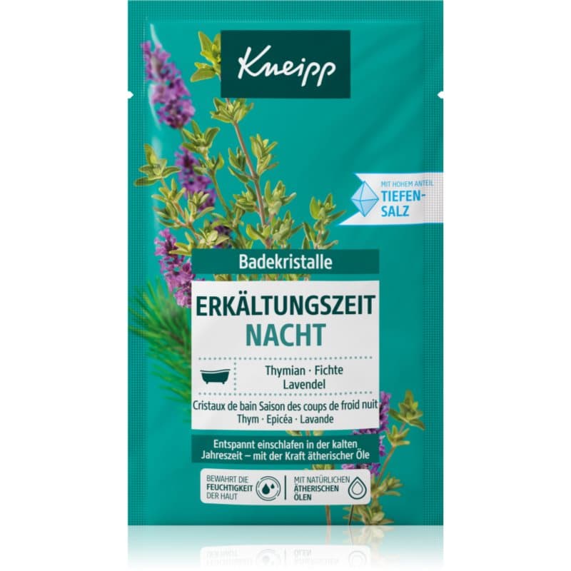 Kneipp Erkältungzeit Nacht Badesalz 60 g