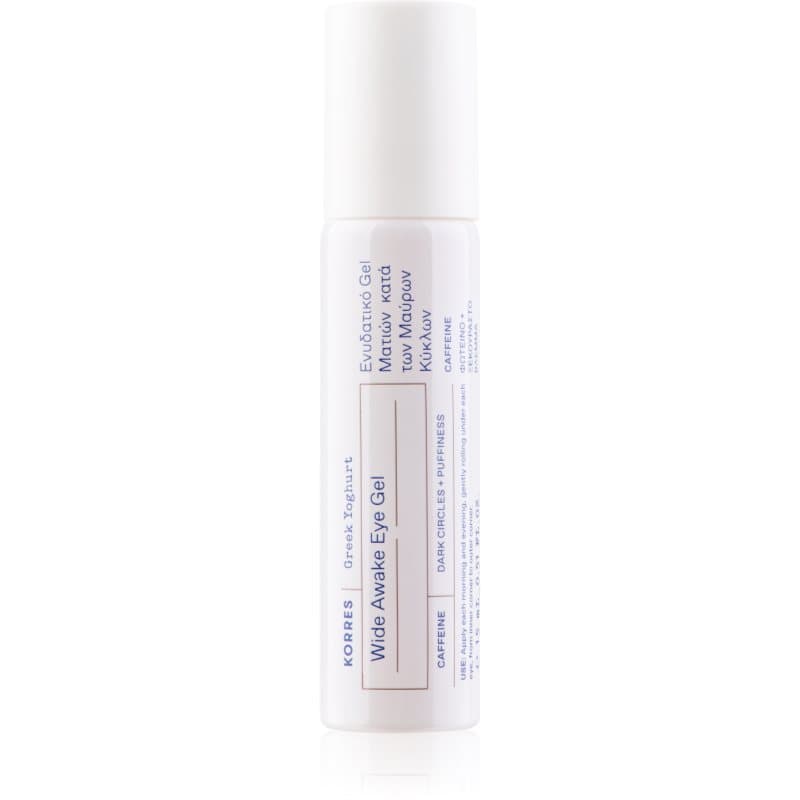 Korres Greek Yoghurt Wide Awake Eye Gel Roller Aufhellendes Augenserum roll-on 15 ml