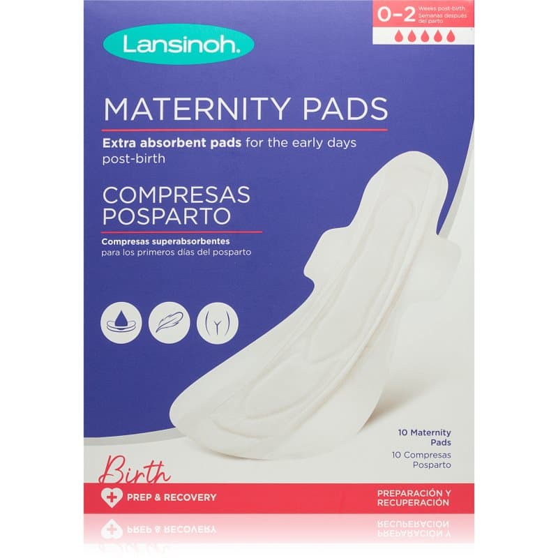 Lansinoh Maternity Pads 0-2 weeks Wöchnerinnen-Vorlagen 10 St.