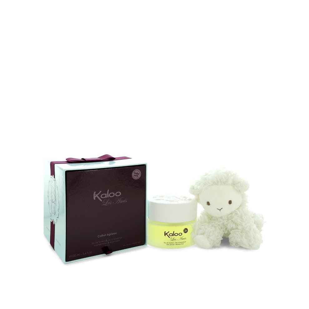 Kaloo Les Amis von Kaloo Eau De Senteur Spray / Raumduftspray (alkoholfrei) + Gratis Fluffy Lamb 3,4 oz (D0102HAXW8V.)