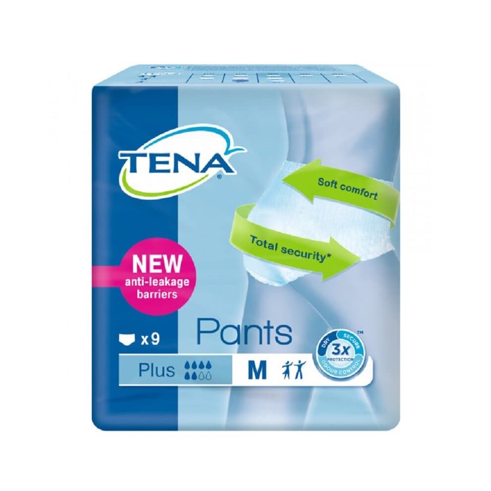 Tena Pants Weiß Größe M Plus - 9 Hosen