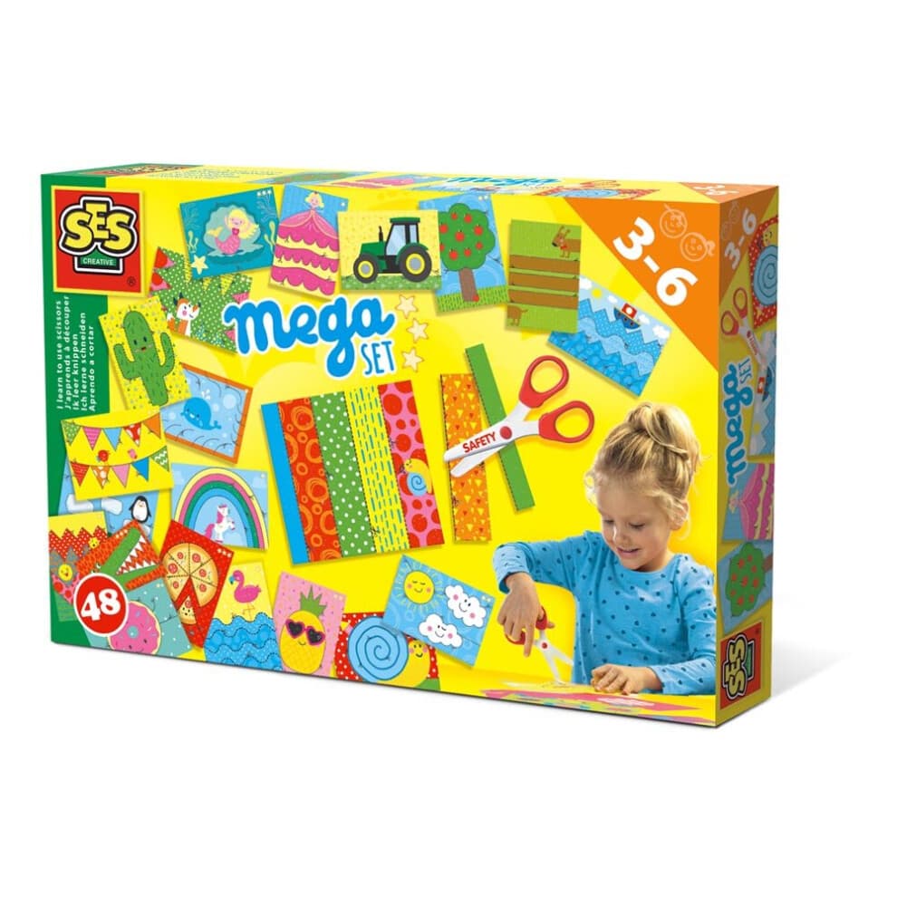 SES CREATIVE Ich lerne zu schneiden - Mega-Kit