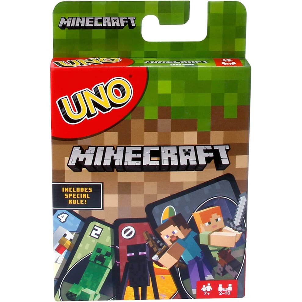 Mattel Uno Minecraft Kartenspiel