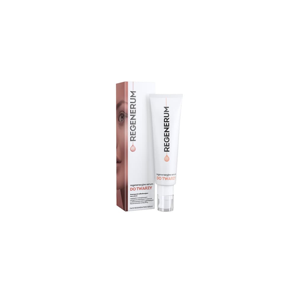 Regenerum - Gesicht regenerierende Serum - Intensive Hydratation und Nahrung fr trockene und empfindliche Haut mit SPF 15 -Schutz - 50 ml