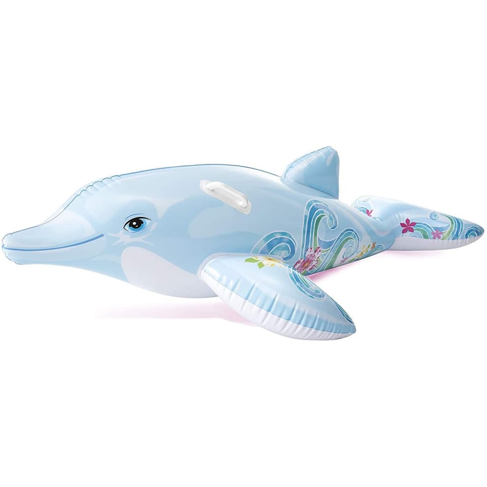 Aufblasbares Spielzeug Delphin blau 175 x 66 cm INTEX 58535