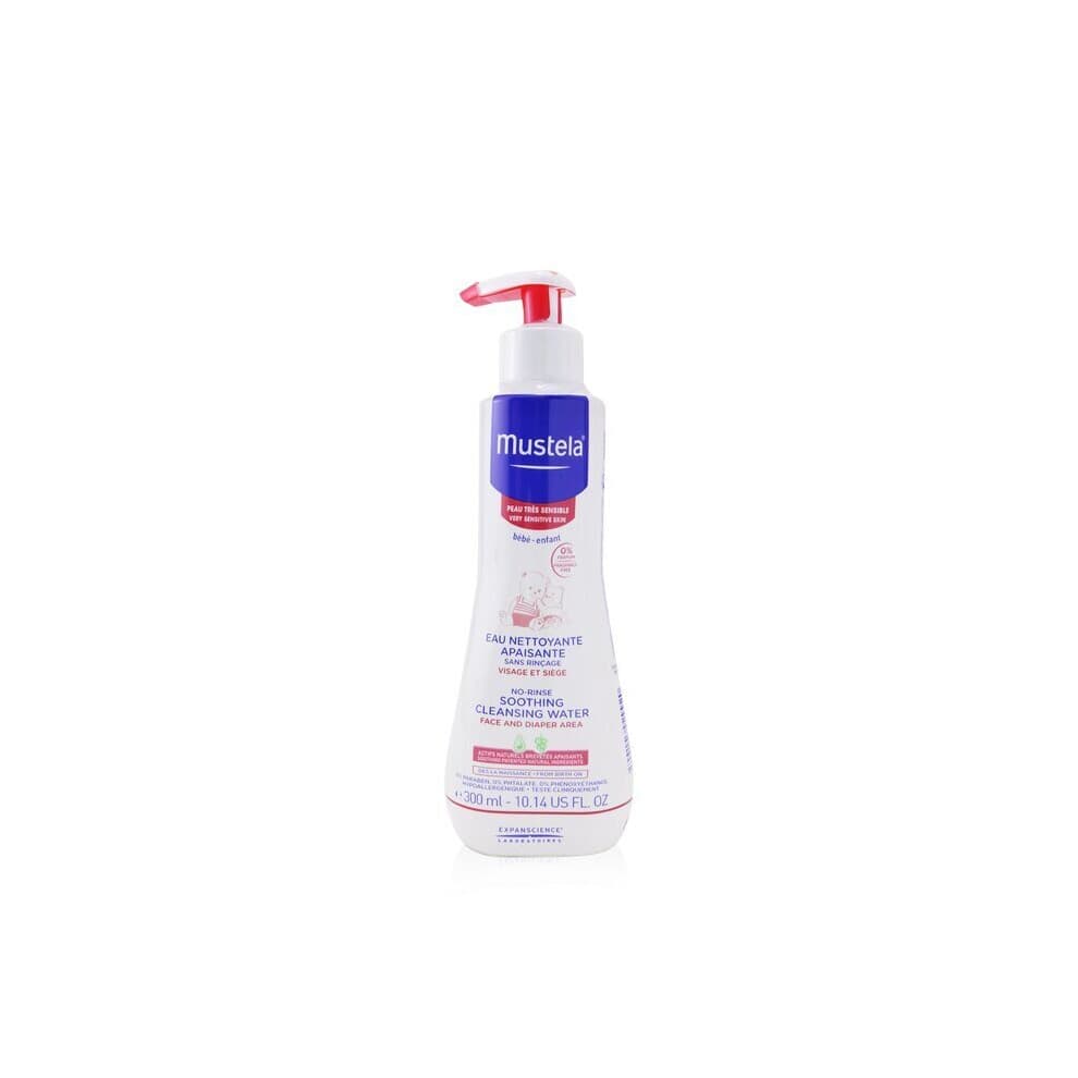 Mustela, Beruhigendes Reinigungswasser ohne Abspülen mit Schisandra, Für sehr empfindliche Haut, Duftstoffrei, 10,14 fl oz (300 ml)