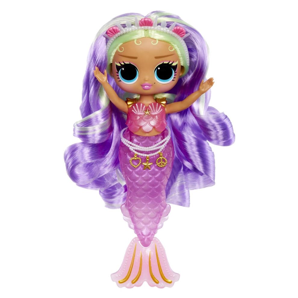LOL Surprise Tweens Meerjungfrau Cleo Clove Modepuppe mit farbwechselndem Schwanz, beweglicher Flosse und schnen Accessoires  Spielzeuggeschenk