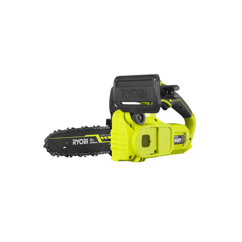 Kompakte Kettensäge - RYOBI - 18V - Schiene 20 cm - 4,6 m/s - Seitenspanner
