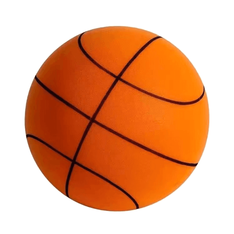 Basketball, Lautloses Basketball-Dribbling in der Halle, In