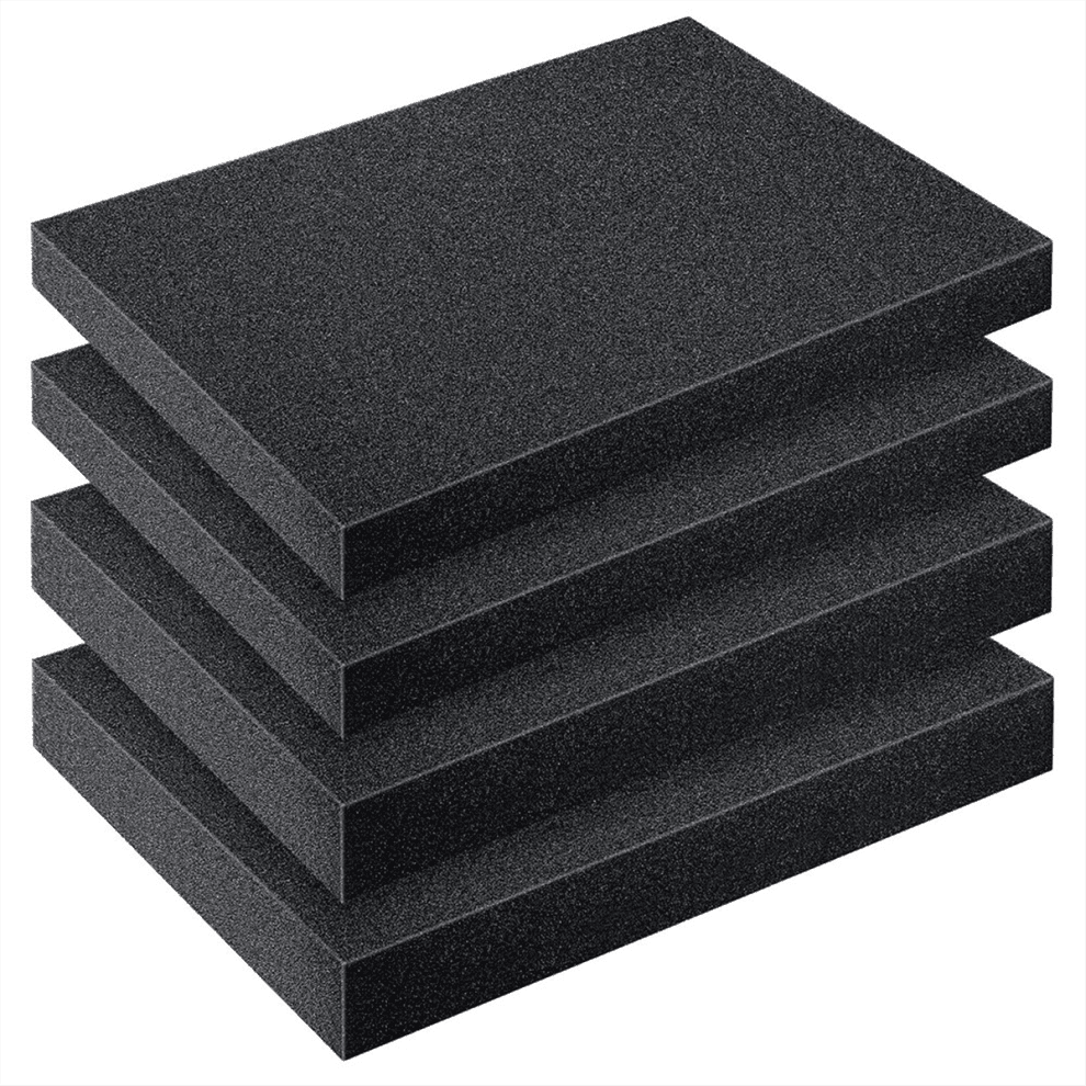 4 Stück zuschneidbare Polyurethan-Schaumstoff-Pads zum Basteln