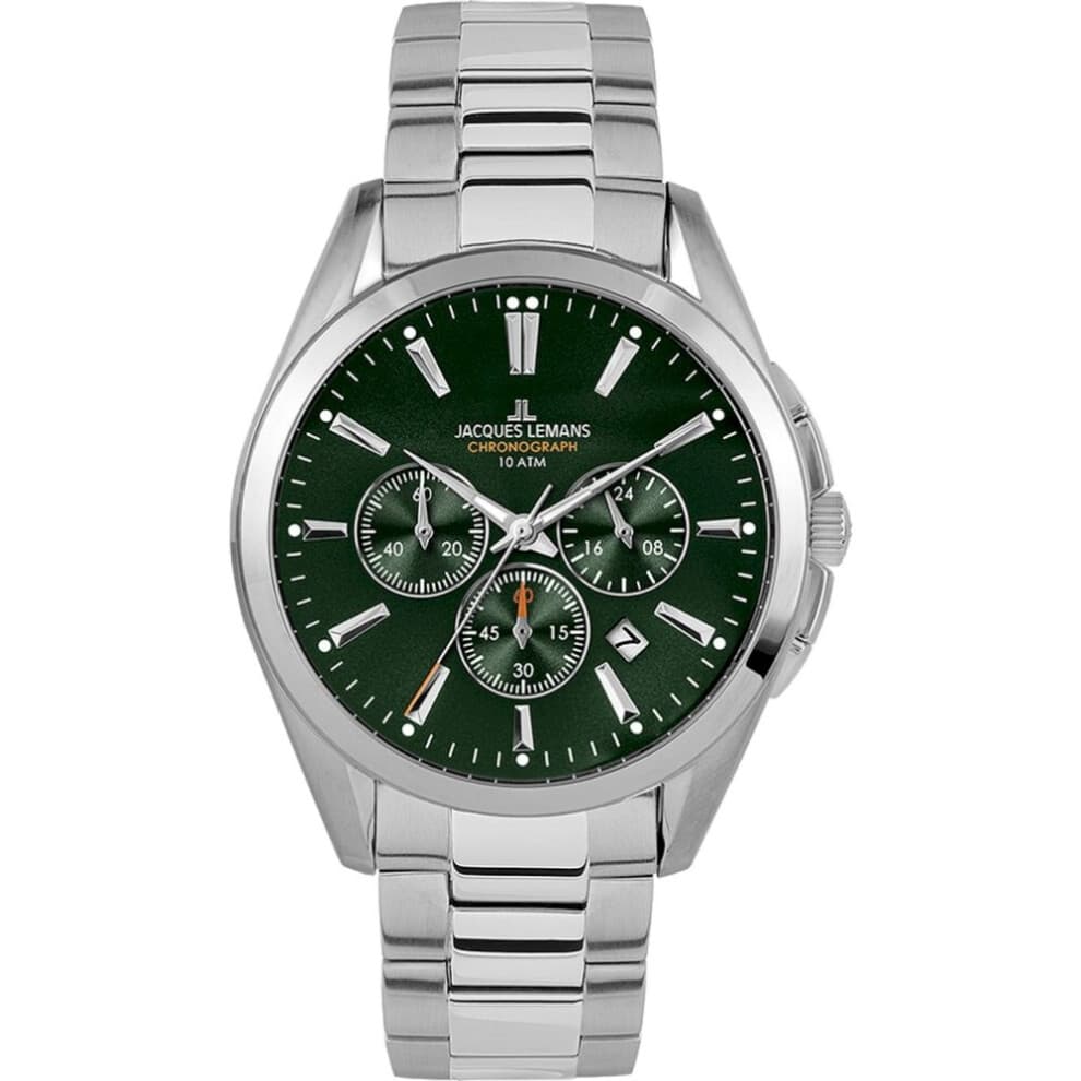 Jacques Lemans - Armbanduhr - Herren - Chronograph - Quarz - Derby - 1-1945.1F