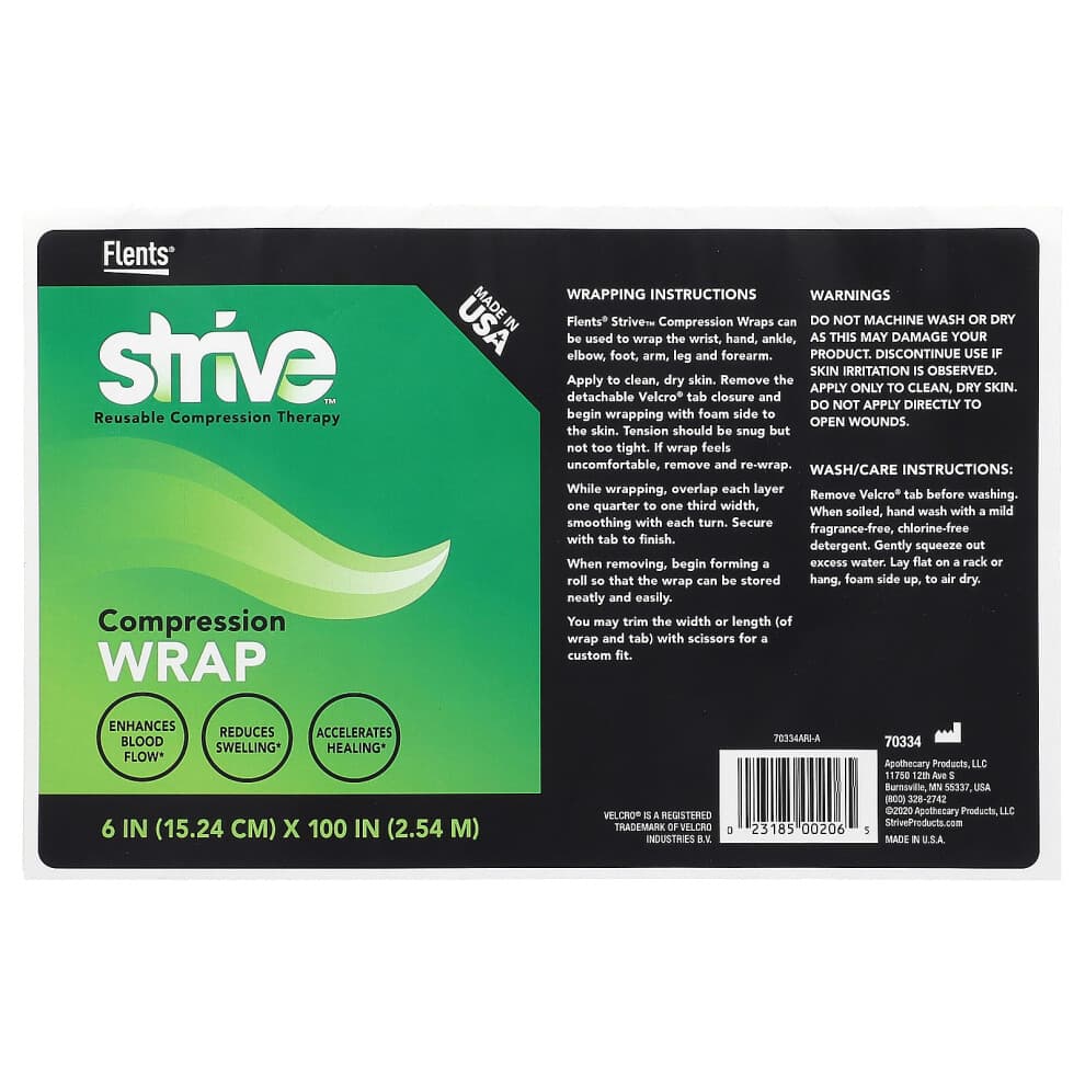 Strive, Wiederverwendbare Kompressionstherapie, Kompressionsbandage, 1 Stück