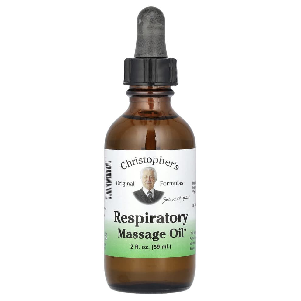 Christopher's Original Formulas, Atemwegs-Massageöl, 2 fl oz (59 ml)