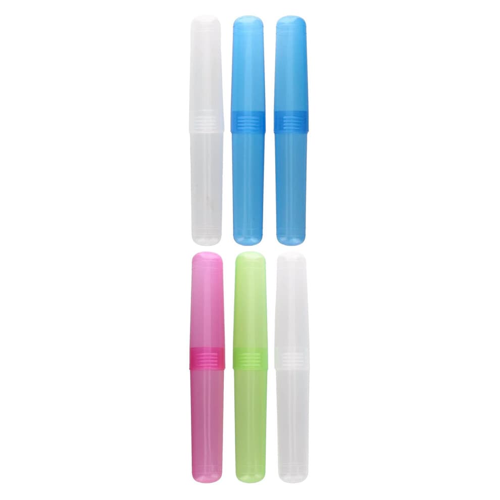 Flents, Essentials, Zahnbürstenhalter, 6 Stück