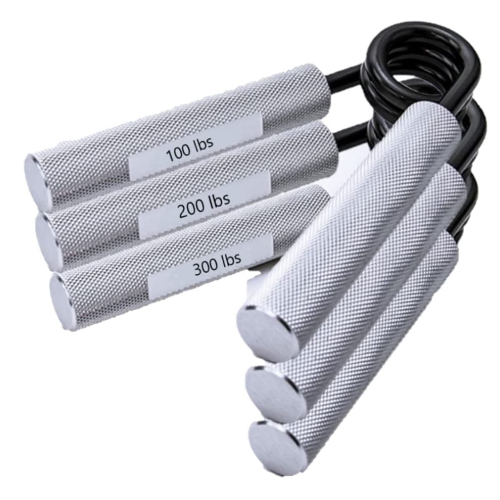 Handkraftverstärker-Set, 3-teilig (100 lb, 200 lb, 300 lb), Metall, Krafttrainer