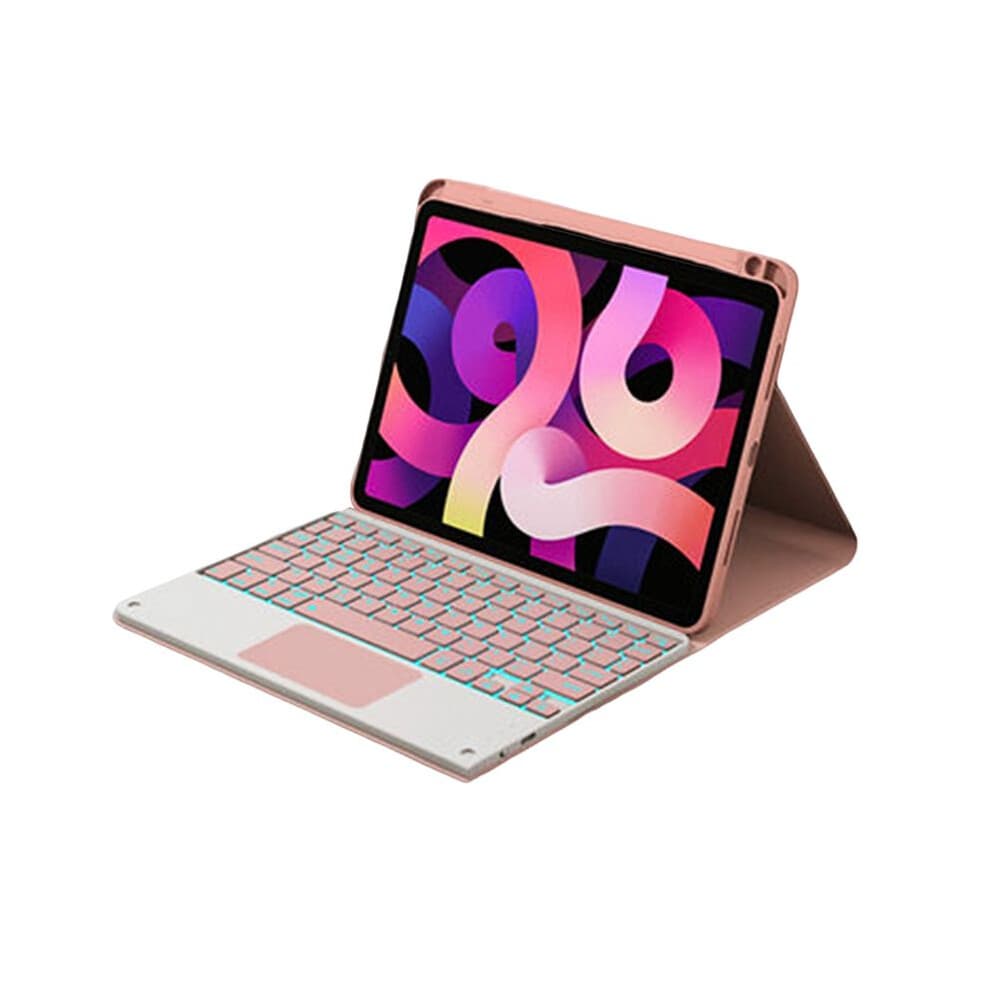 HüLle für  Pad 5 /5 Pro Tablet SchutzhüLle mit Tastatur Rosa