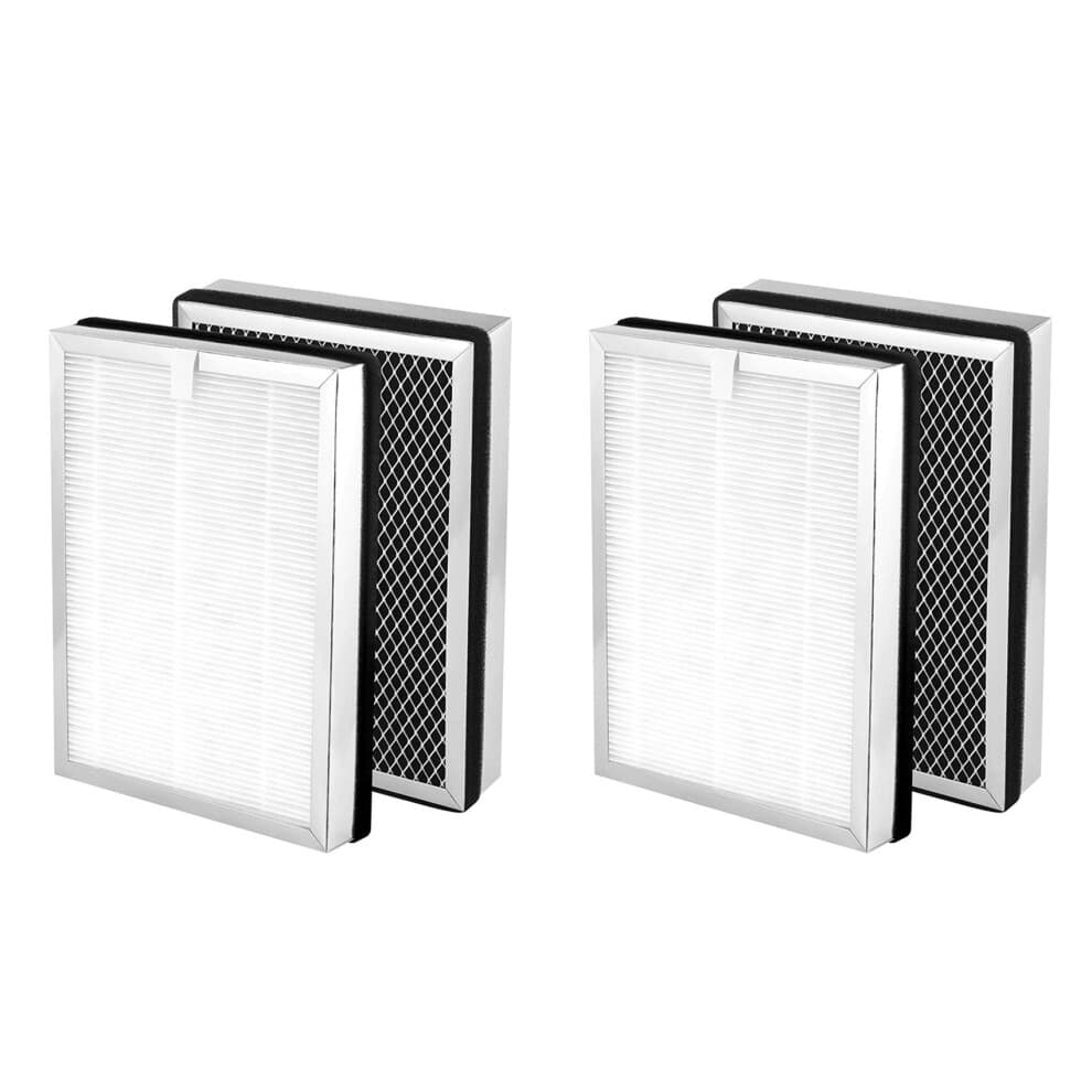 HEPA-Filter-Ersatz für Medify MA-25 Luftreiniger 4-Pack 3-In-1-Filtration Echter HEPA-H13-Filter-Vorfilter