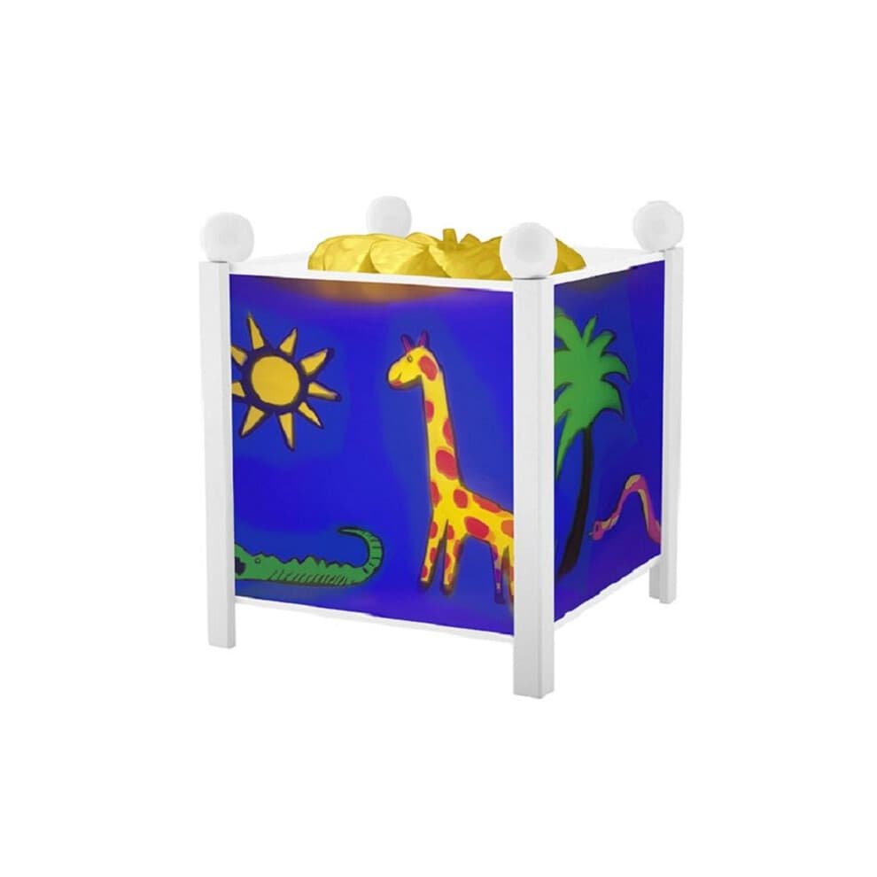 Magische Dschungel Nachtlampe Holz Weiß - TROUSSELIER - Ab 3 Jahren - Unisex - Batterien