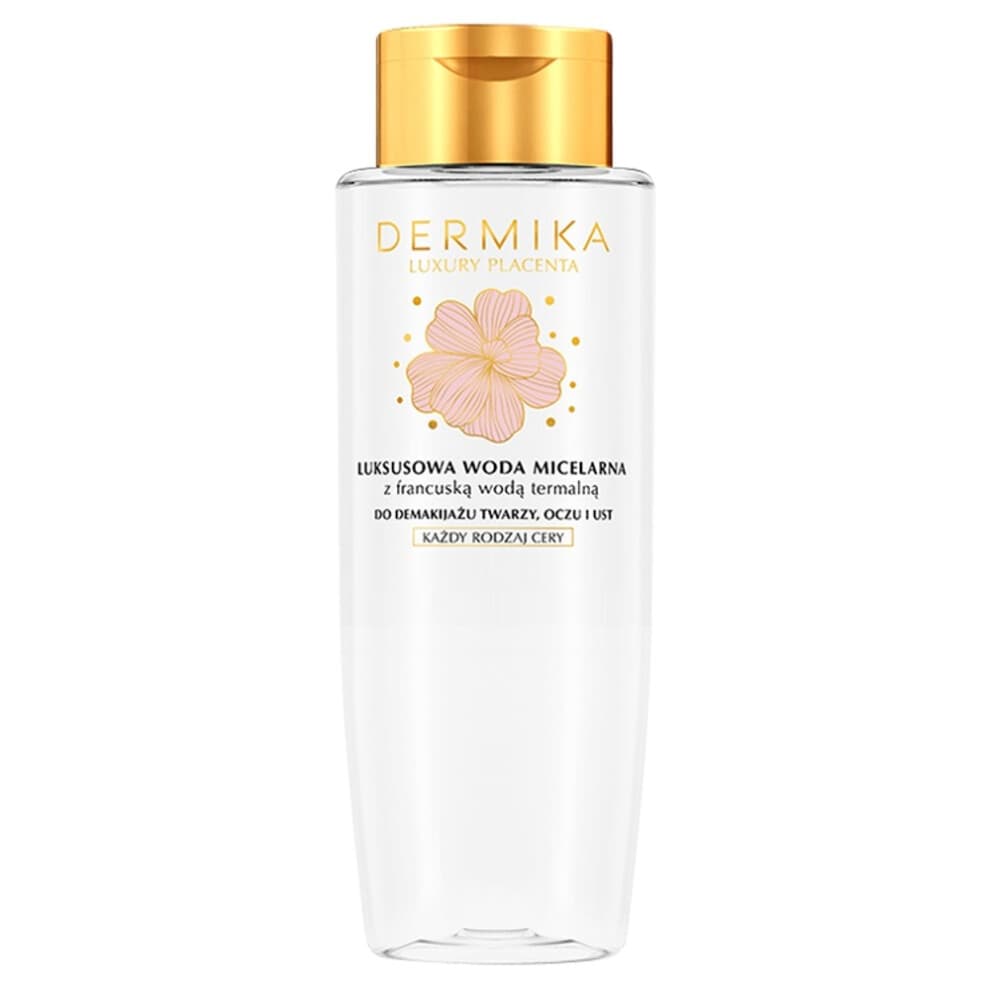 Dermika Luxus-Plazenta-Mizellenwasser mit französischem Thermalwasser 400 ml