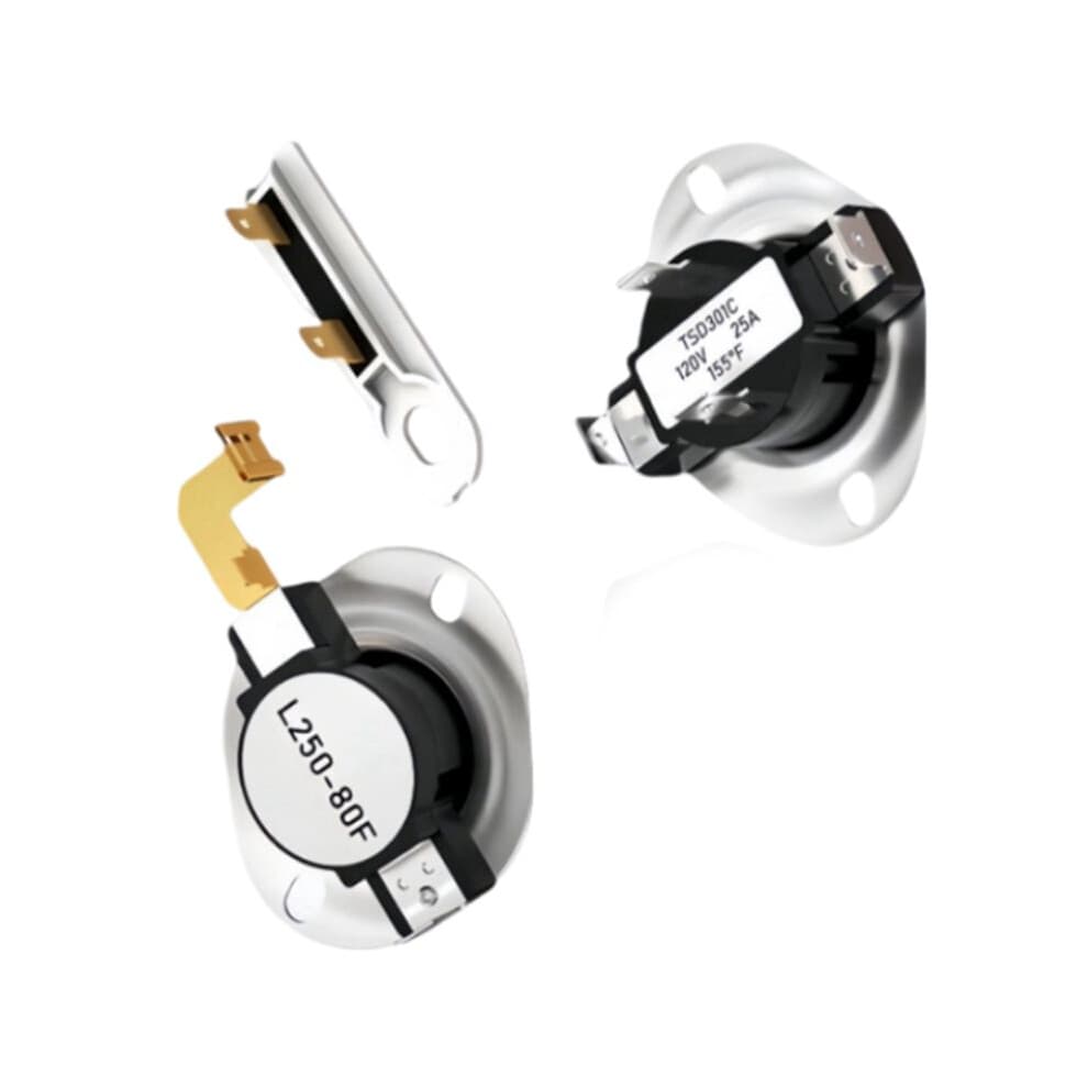 3387134 Zyklusthermostat, 3392519 Thermosicherung für Trockner und 3977767 Hochtemperaturbegrenzer-Thermostat-Kit