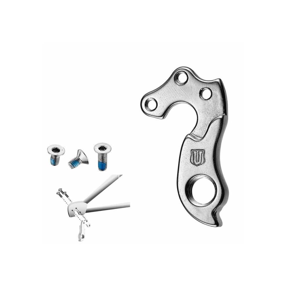 Schaltwerksarm GH-180 mit Schraubenset - UNION - Unisex - Grau - Erwachsene